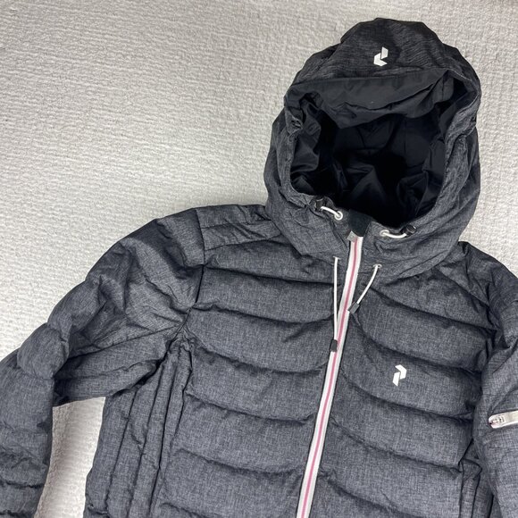 Peak Performance W BLACKB J Women Down Skiing Jacket Blue Padded size S UK8 - Picture 3 of 16